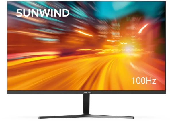 

Монитор 23,8" SUNWIND SM-24FI223 SM24SB02 черный IPS LED 6ms 16:9 HDMI M/M матовая 250cd 178гр/178гр 1920x1080 100Hz VGA DP FHD, SM-24FI223