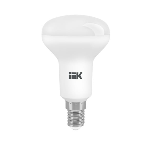 Лампа светодиодная IEK LLE-R50-5-230-30-E14 ECO R50 5Вт 3000К тепл. бел. E14 450лм 230-240В