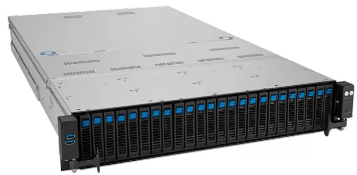 ASUS RS720A-E12-RS24U/10G/2.6kW/24NVMe/OCP