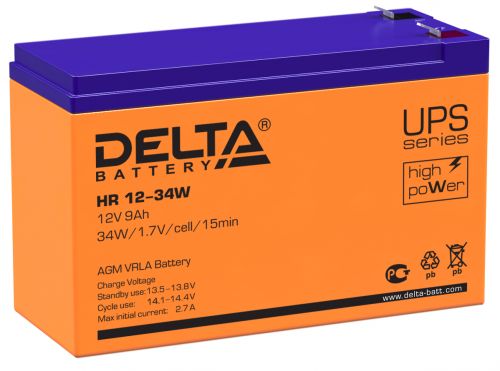 Батарея Delta HR 12-34W - фото 1