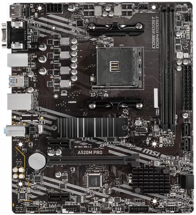 фото MSI A520M PRO