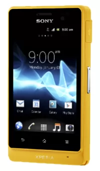 Sony Xperia go ST27i yellow