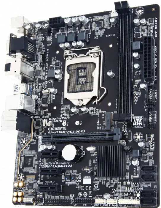 фото GIGABYTE GA-H110M-HD3 DDR3