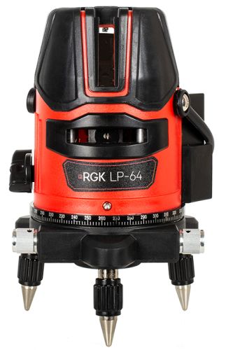 Лазерный уровень RGK LP-64 81623, цвет красный