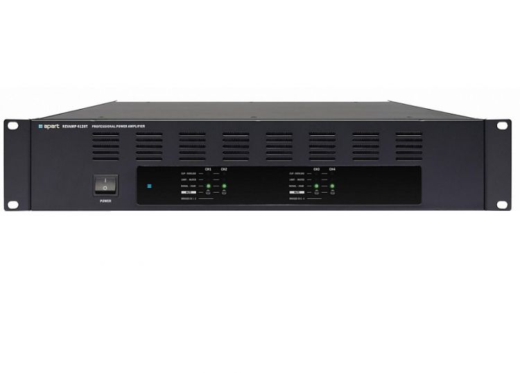 

Усилитель BIAMP REVAMP4120T 912.0656.900/911.0656.900 4-канальный, трансляционный: 4х120Вт(4Ом/100В); 4х60Вт /8Ом. Bridge:2х240Вт(8Ом/100В). Вх.:4хRCA, REVAMP4120T