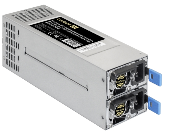

Блок питания Exegate Industrial-RTS1200 EX292324RUS 2U Redundant 2x1200W, APFC, 80 PLUS Platinum, 40mm fan, cable management, Industrial-RTS1200