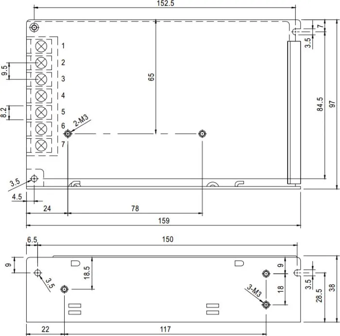 Mean Well RS-100-12