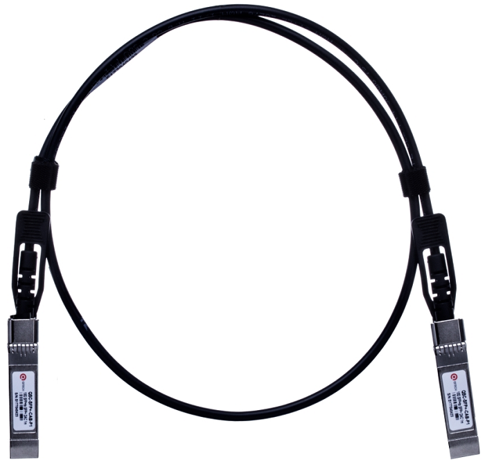 

Трансивер QTECH QSC-SFP+-CAB-P1 пассивная кабельная сборка SFP+, 1м, 10Гбит/c, 28AWG, QSC-SFP+-CAB-P1