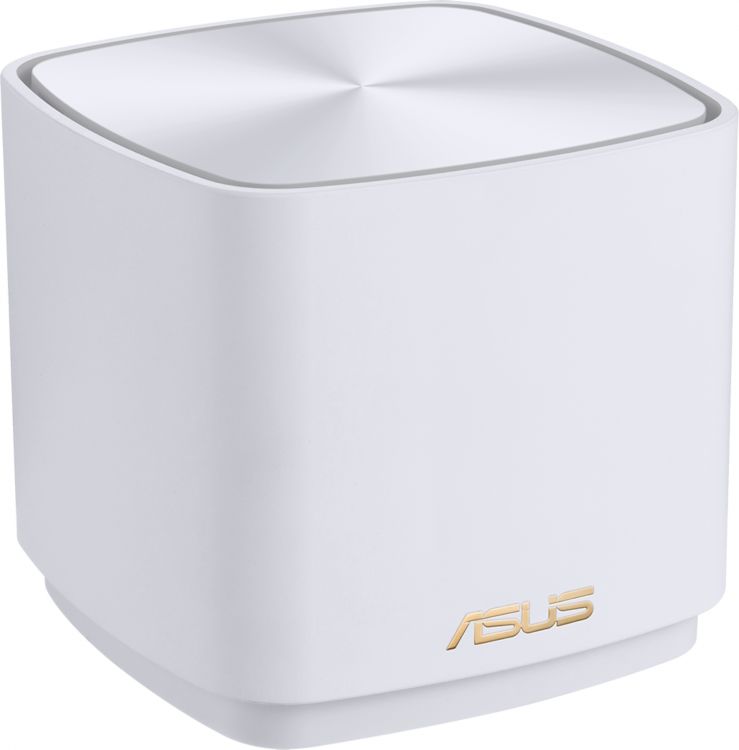 Маршрутизатор ASUS 90IG0750-MO3B60 XD5 (W-1-PK) 1 access point, 802.11b/g/n/ac/ax, 574 + 1201Mbps, 2,4 + 5 gGz, white