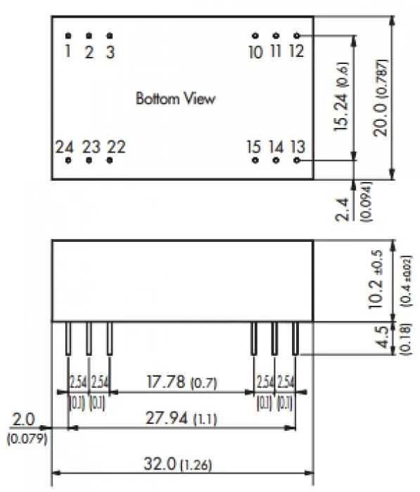 TRACO POWER TEL 3-2413