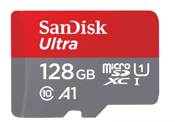 

Карта памяти MicroSDXC 128GB SanDisk SDSQUAB-128G-GN6MN Ultra Class 10, UHS-I, R 140 МБ/с, без адаптера SD, SDSQUAB-128G-GN6MN