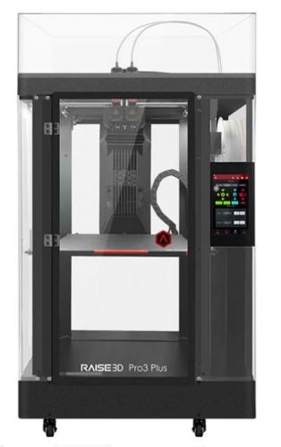 3D принтер Raise3D PRO3 Plus область печати 300x300x605