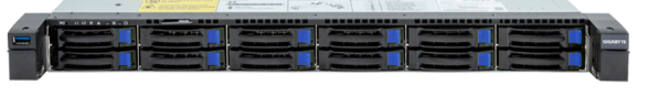 серверная платформа 1u gigabyte r161 340 2 lga3647 c621 16 ddr4 2933 4 3 5 hdd ssd hs 2 m 2 2 pcie 2 glan mlan 4 usb 3 0 vga 550w Серверная платформа 1U GIGABYTE R183-S92 (2*LGA 4677, C741, 32*DDR5, 4*2.5 Gen4 NVMe/SATA/SAS HS, 8*2.5 SATA/SAS HS, 2*PCIE, 2*Glan, Mlan, 3*USB 3.2