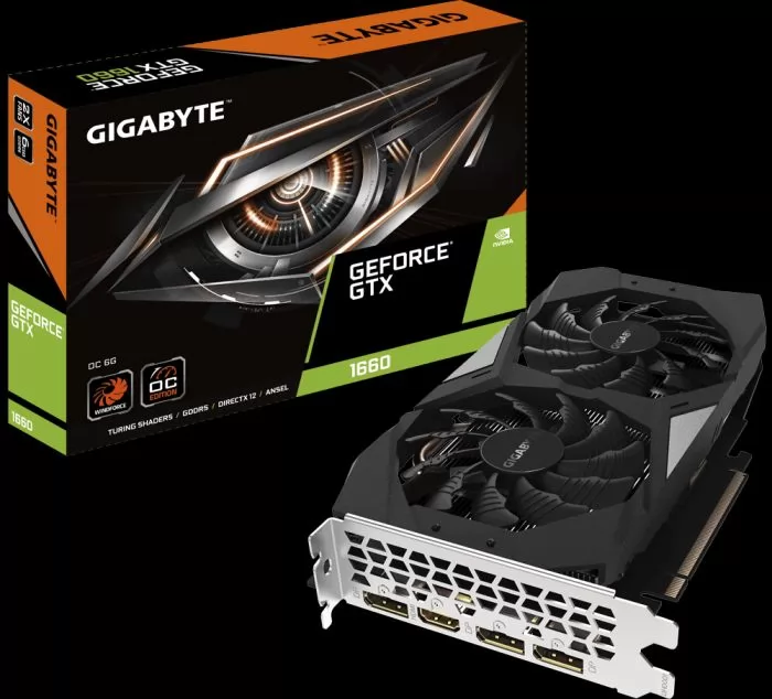 GIGABYTE GeForce GTX 1660 OC (GV-N1660OC-6GD)