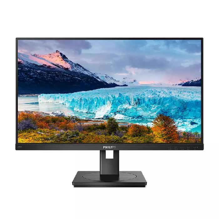 

Монитор 23,8" Philips 242S1AE 1920x1080, IPS, 75Hz, 4 ms, 178°/178°, 250 cd/m, 50M:1, DVI, HDMI, HAS, Pivot, SPK, black, 242S1AE