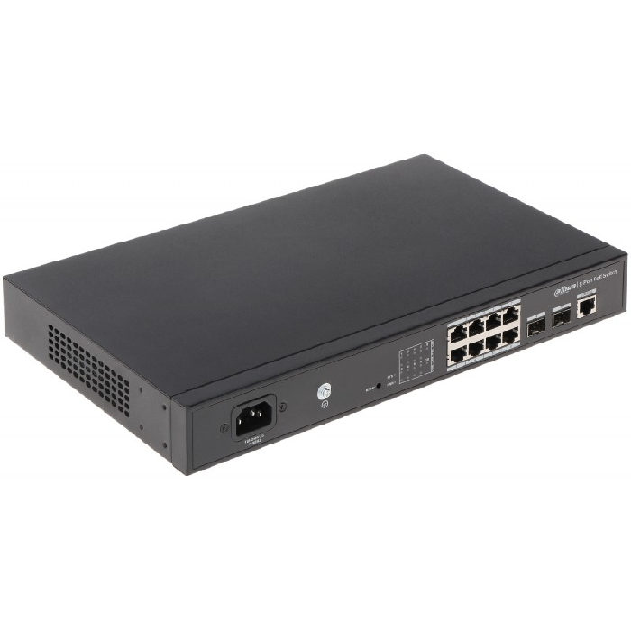 

Коммутатор PoE Dahua DH-PFS4210-8GT-150 10-портовый, с 8-РОЕ портами, управляемый, 2-го уровня, 2*100/1000 Base-X 8*10/100/1000 Base-T (PoE порты), бю, DH-PFS4210-8GT-150