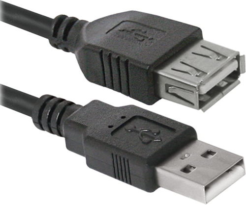 

Кабель USB Defender USB02-17 87454 AM-AF, 5.0м, USB02-17