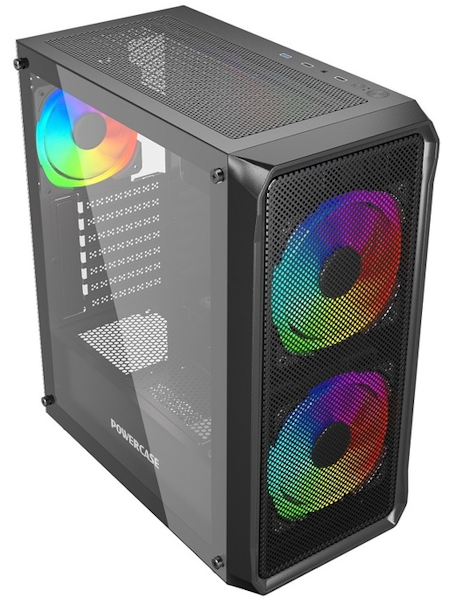 

Корпус mATX 1STPLAYER FD3-M черный, без БП, боковая панель из закаленного стекла, USB 3.0, 2*USB 2.0, audio, FD3-M