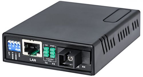 Медиа-конвертер NSGate NF-W02R/B 40FRWB02 одноволоконный: 1550Tx/ 1310Rx, SM, SC, 20 км (тип B), БП