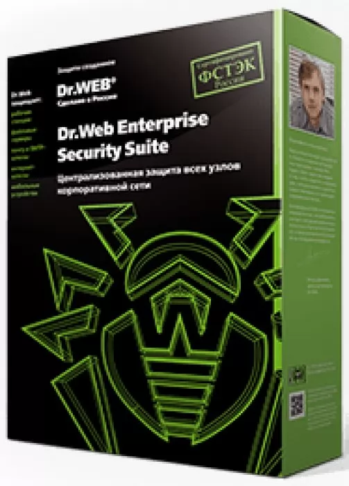 Dr.Web Server Security Suite, ЦУ, 3 ФС, продление на 2 года