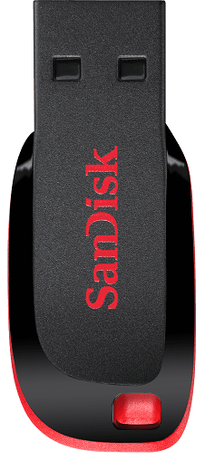 

Накопитель USB 2.0 64GB SanDisk Cruzer Blade SDCZ50-064G-B35 черный/красный, Cruzer Blade
