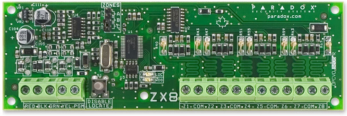 Модуль расширения Paradox ZX8 на 8 зон