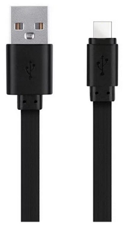 Кабель интерфейсный More Choice K21a USB 2.1A для Type-C ПВХ 1м Black кабель more choice k61sa 1м dark grey smart usb 3 0a для type c