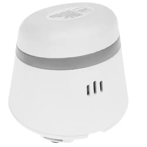 Датчик First Alert GLOCO-500 температуры, влажности, угарного газа, LED - индикатор, работа с Siri, размер 63x76x63, цвет белый/серый