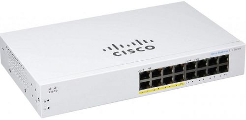 Коммутатор Cisco SB CBS110-16PP-EU