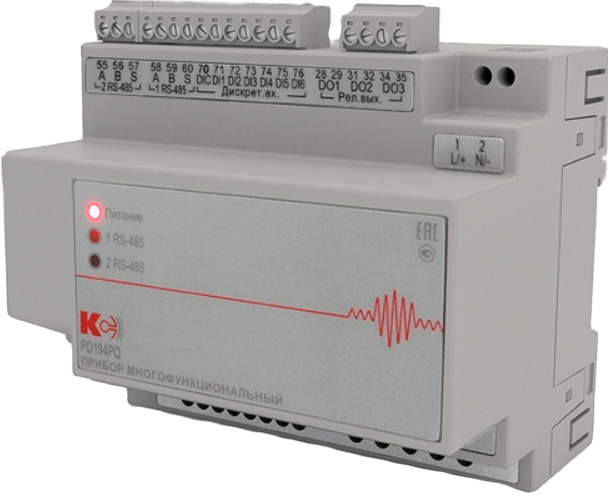 

Прибор измерительный многофункциональный Комплект-Сервис PD194PQ-7H0T КС01076 7H0T-11002-5А/5А-100В/100В-3.4-0,5 (01076), PD194PQ-7H0T