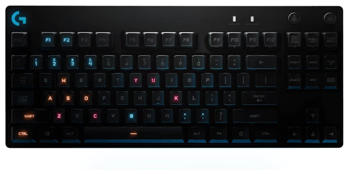 Клавиатура Logitech Gaming PRO 920-009393 USB черная