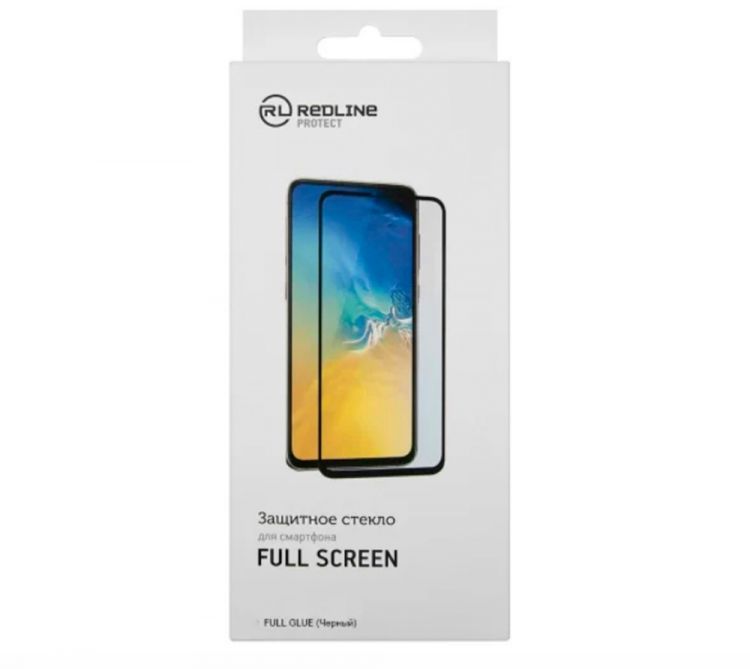 

Защитное стекло Red Line УТ000026989 для Realme C20A, tempered glass FULL GLUE, чёрная рамка, УТ000026989