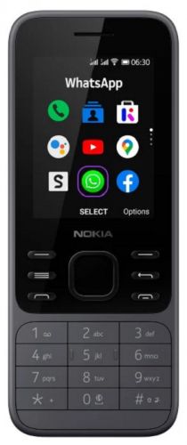 

Мобильный телефон Nokia 6300 4G DS Charcoal, 6300 4G DS Charcoal