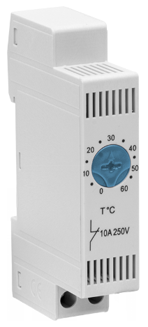 Термостат SNR SNR-KTS-011-COMPACT для вентиляторов и вентиляторных полок вентиляторный модуль snr snr fan 1 kts g 1 вентилятор с термостатом