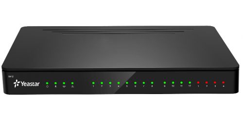 АТС IP Yeastar S412 20 абонентов и 8 одновременных вызовов, 8 предустановленных ( несъёмных ) FXS по