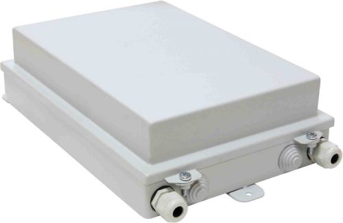 Кросс-муфта оптическая настенная IP65 TELCORD КМ-16-IP65-GY-16FC/ SM-16FC/APC-SM-1КУ 