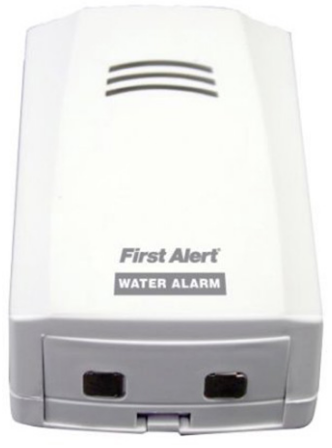 Датчик First Alert WA100 извещатель утечки воды с питанием от батареи 9V, размер 25x13.1x37.5, цвет белый