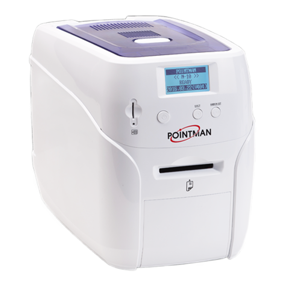 Принтер Pointman Nuvia N10 односторонний, ручная подача карт, USB , Ethernet