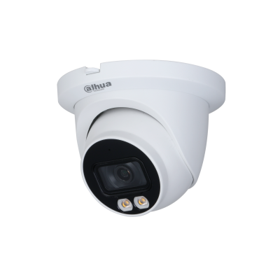 Видеокамера IP Dahua DH-IPC-HDW3249TMP-AS-LED-0360B уличная купольная Full-color с ИИ 2Мп, 1/2.8” CM