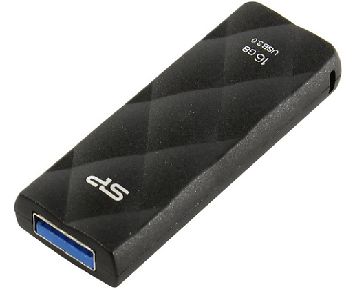 

Накопитель USB 3.0 16GB Silicon Power Blaze B20 SP016GBUF3B20V1K черный, Blaze B20