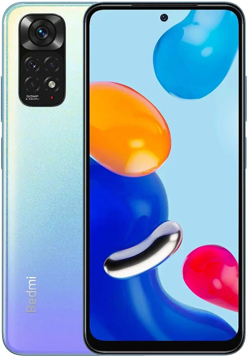 

Смартфон Xiaomi Redmi Note 11 NFC 4/64GB MZB0B7LRU (38858) star blue, Redmi Note 11 NFC 4/64GB