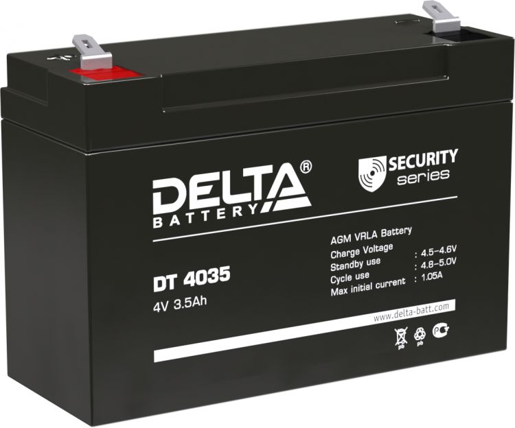 Батарея Delta DT 4035 4В, 3.5Ач