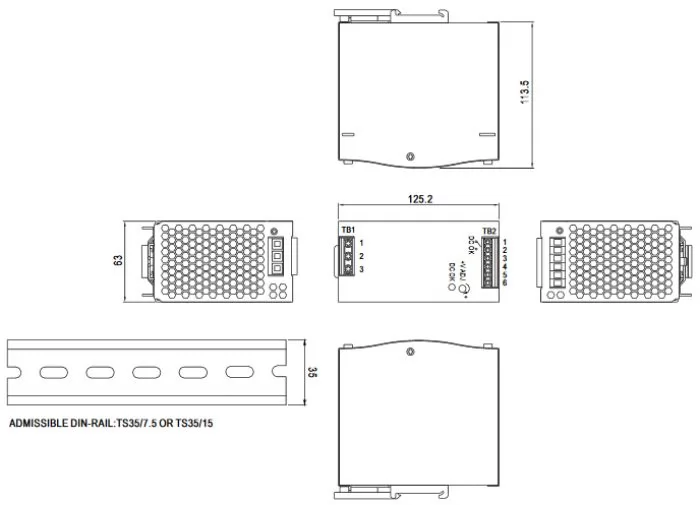 Mean Well SDR-240-24