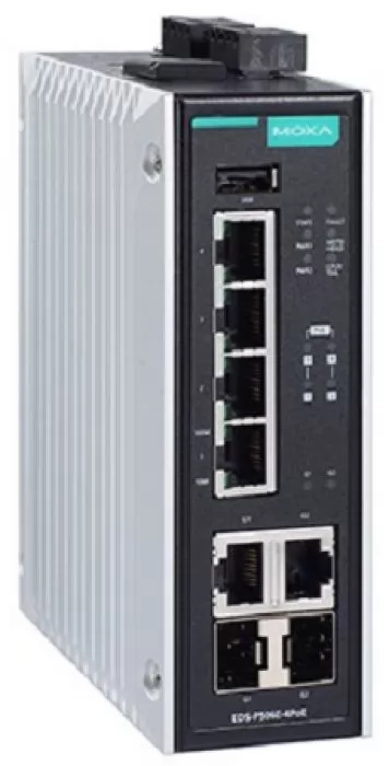 MOXA EDS-P506E-4POE-2GTXSFP