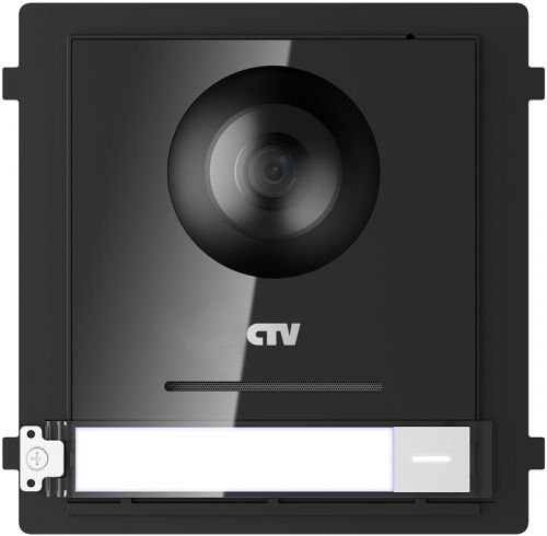 Вызывная панель CTV CTV-IP-UCAM IP для IP видеодомофона, разрешение 2Мп, угол обзора по горизонтали 180 гр с цифровой коррекцией