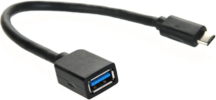 

Кабель-адаптер VCOM CU409 USB 3.1 Type-C (m)- USB 3.0 Af, OTG, 1.5A, 5.0Gbps, 0,2м, CU409