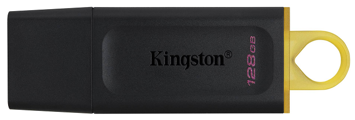 Накопитель USB 3.2 128GB Kingston DataTraveler Exodia DTX/128GB Gen1 Black/Yellow