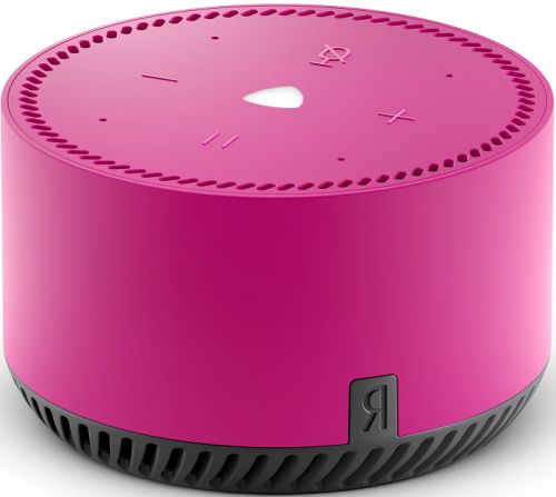 Колонка Яндекс Станция Лайт YNDX-00025 Pink 5Вт, с голосовым помощником Алиса, розовая