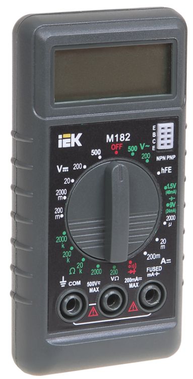 

Мультиметр IEK TMD-1S-182 Compact M182, TMD-1S-182