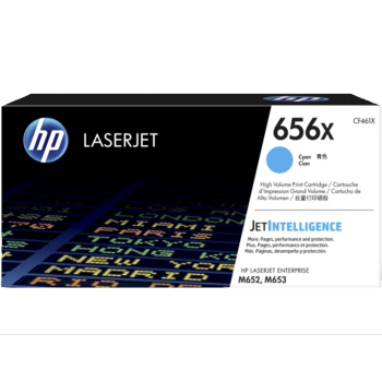 

Картридж HP CF461X № 656X для HP CLJ M652/M653 , 22000 стр, голубой, CF461X